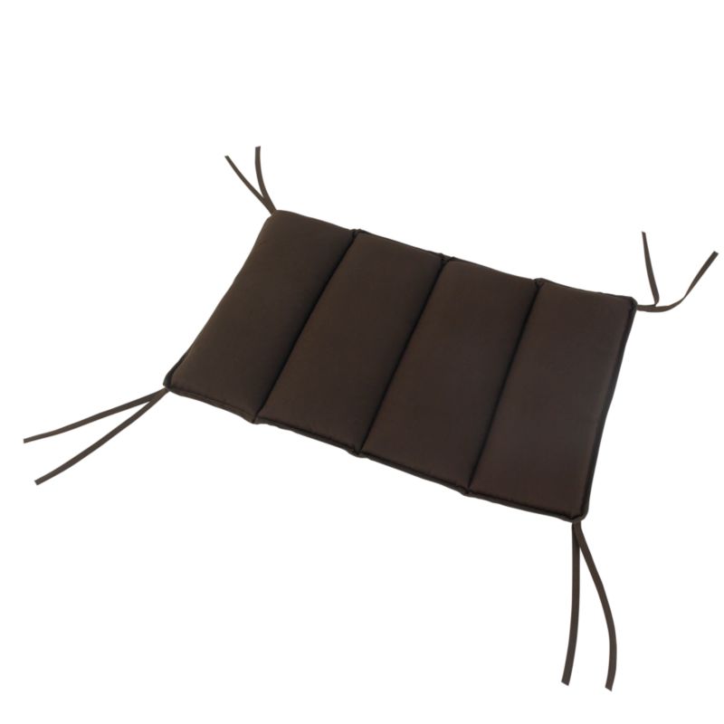 BandQ Peninsula Single Bench Cushion Chocolate
