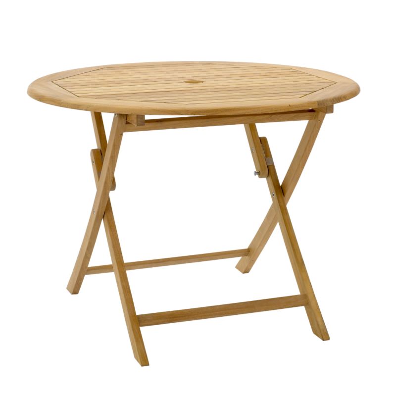 BandQ Weston Round Dining Table BQ/T1 Teak