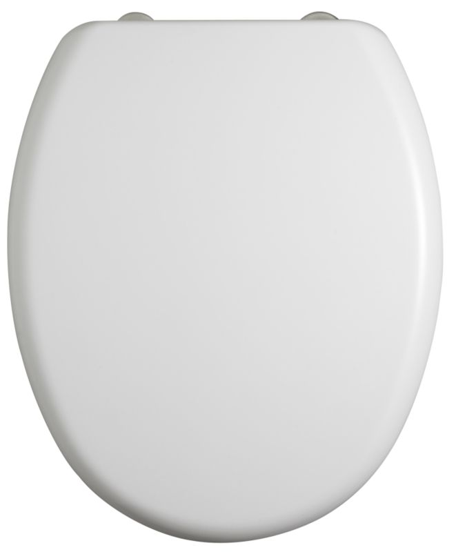 BandQ Chamonix Toilet Seat White