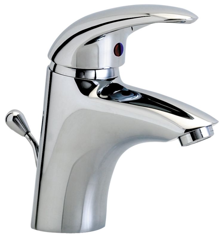 BandQ Valencia Basin Mixer Tap Chrome Effect