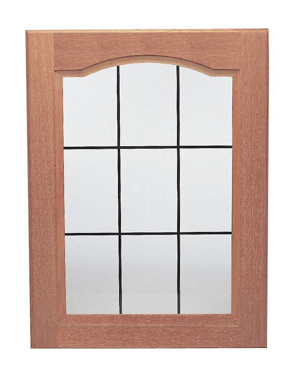 Georgian Glazed Hardwood Cabinet Door LG2418 24x18 Inches