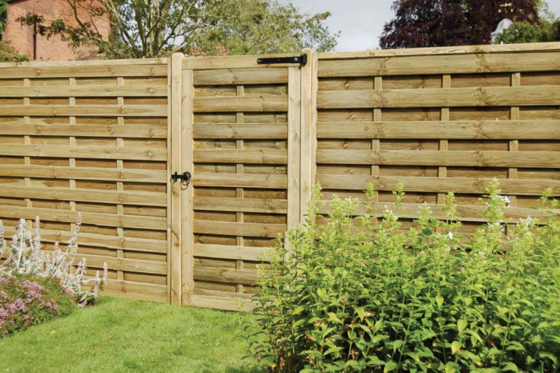 Unbranded Newbury Gate Set Plus Posts Natural