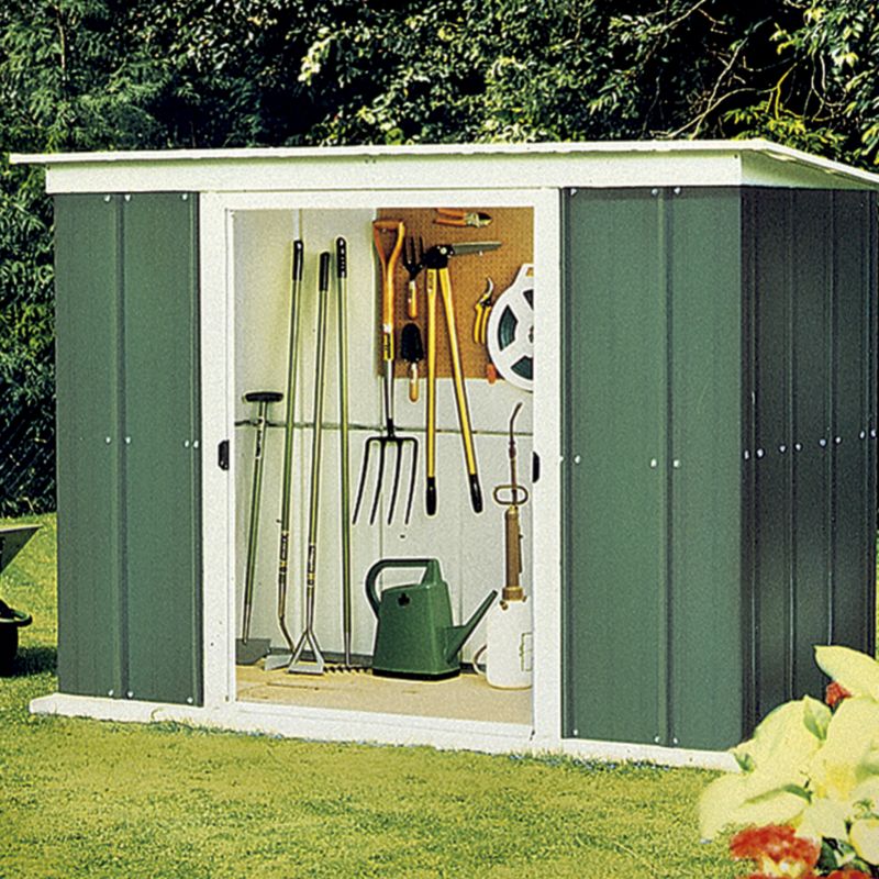 Rowlinson Pent Metal Shed (Model 48 With Floor)