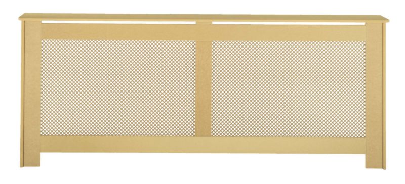 Winther Browne Modern Radiator Cabinet Unfinished MDF Extra Large