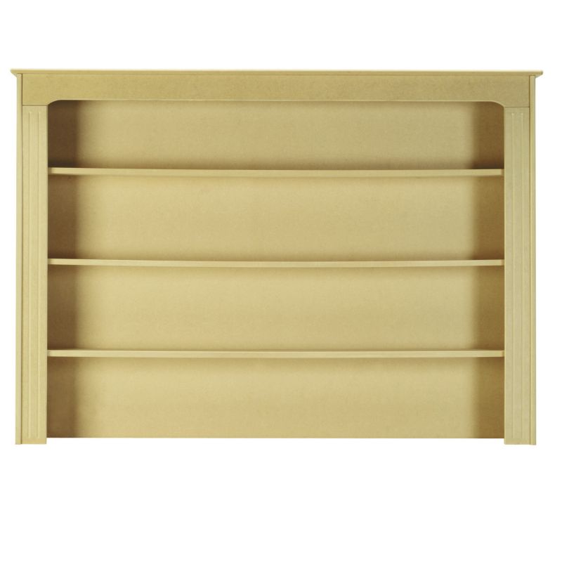 MDF Classic Bookcase Natural (H)1212 x (W)200 x (L)1710mm