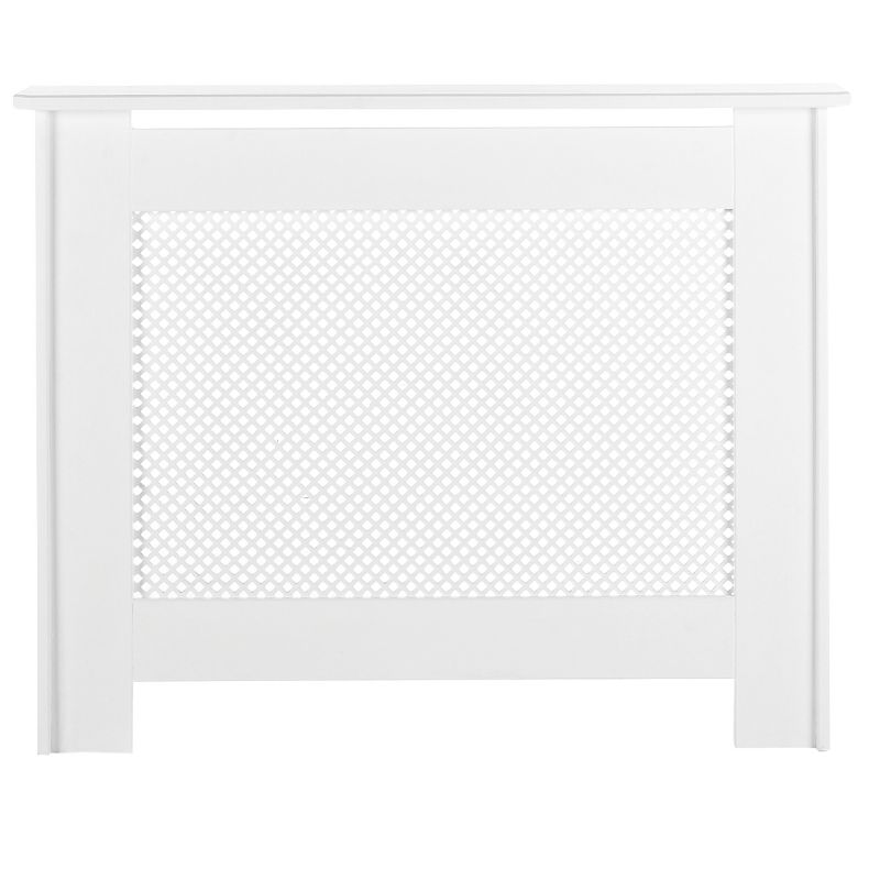 Winther Browne Modern Radiator Cabinet Satin White Small