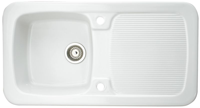 Astracast Aquitaine 10 Bowl Ceramic Inset White
