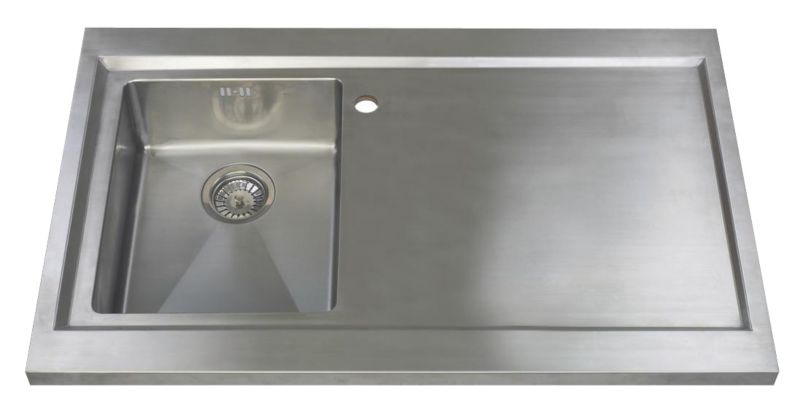 Astracast Deia 10 Bowl RHD Including Waste Kit Stainless Steel