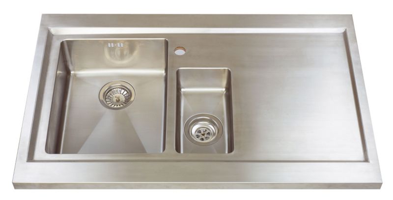 Astracast Deia 15 Bowl RHD Including Waste Kit Stainless Steel