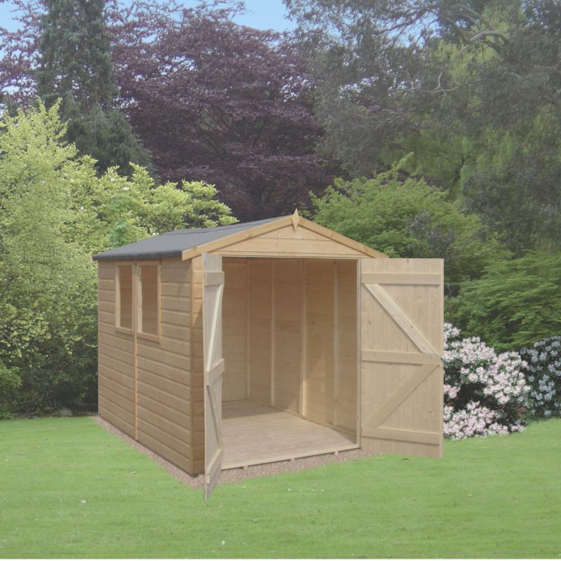 Shire Deluxe Apex Shiplap Shed (Model 166)