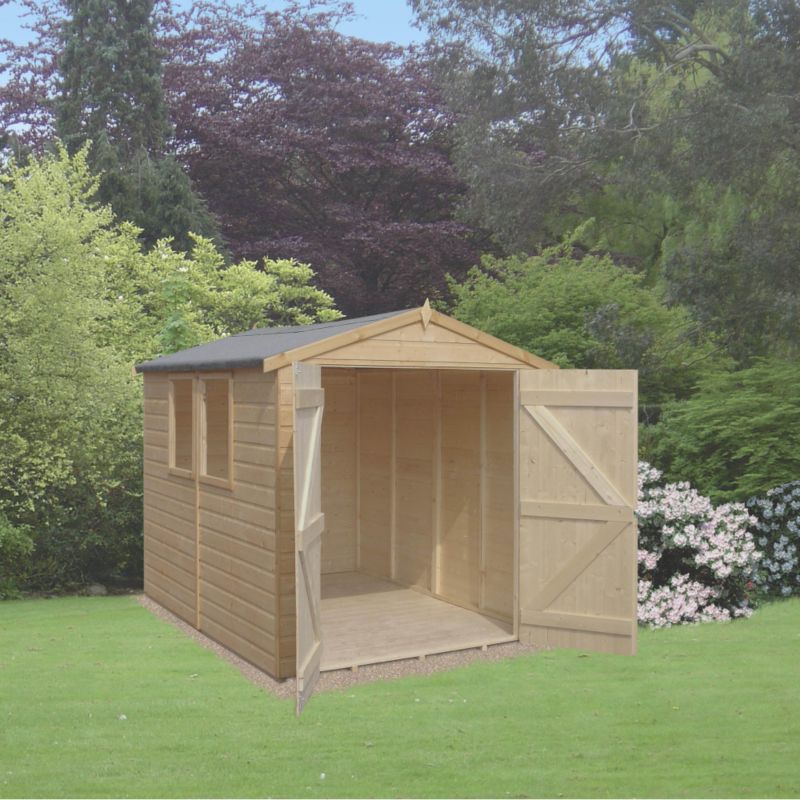 Shire Deluxe Apex Shiplap Shed (Model 126)