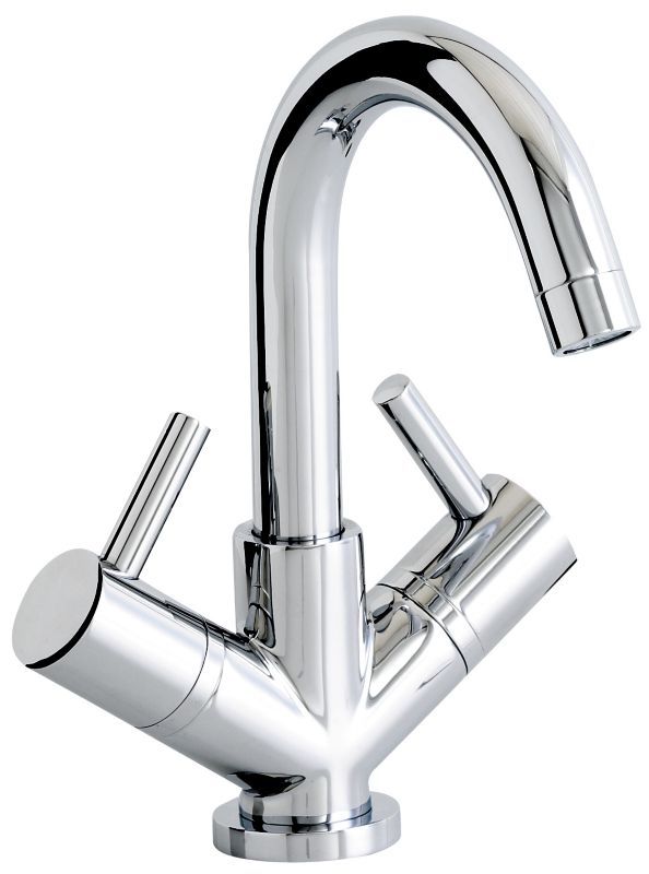 BandQ Rossini Basin Mixer Tap Chrome Effect