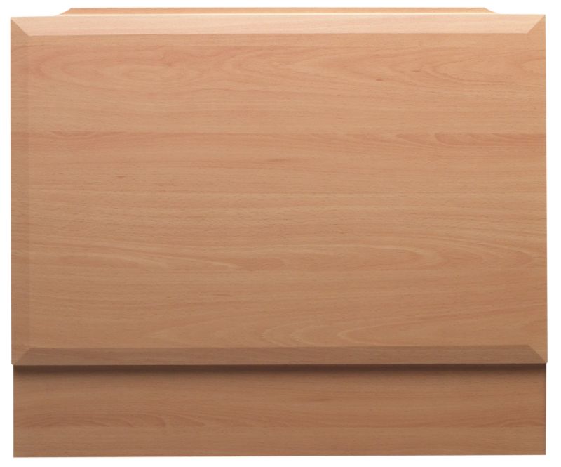 Bath End Panel Beech Effect (W)700mm