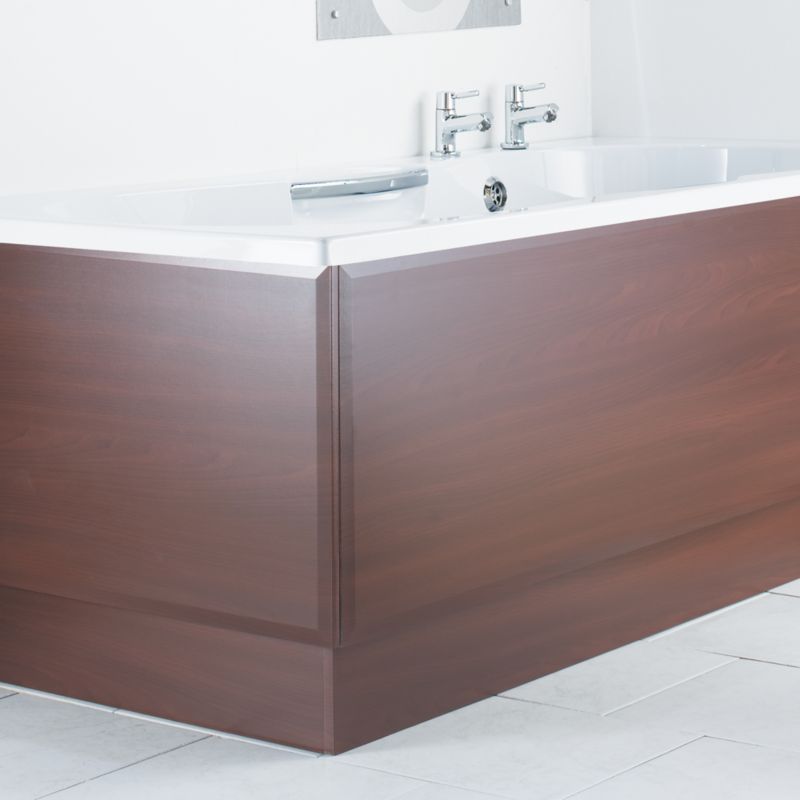 Bath End Panel Hickory Effect (W)700mm