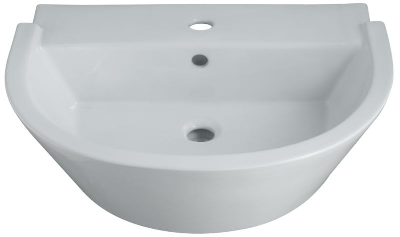 BandQ Select Rossini Basin White (W)610 x (L)480mm