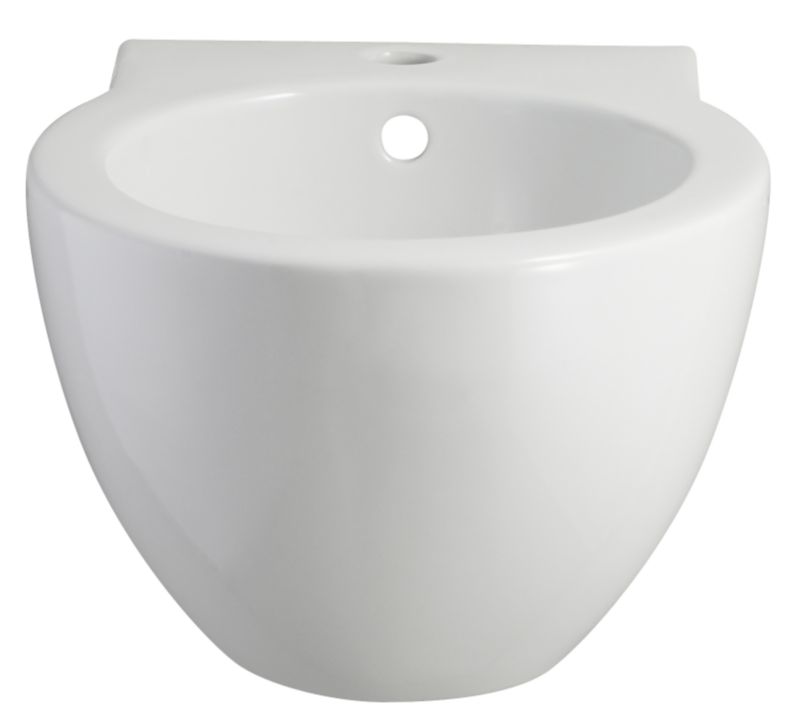 BandQ Select Zone Wall-Mounted Bidet White (W)370 x (L)500mm