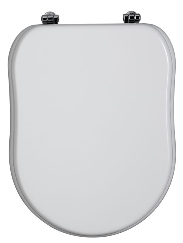 BandQ Eclectic Toilet Seat White