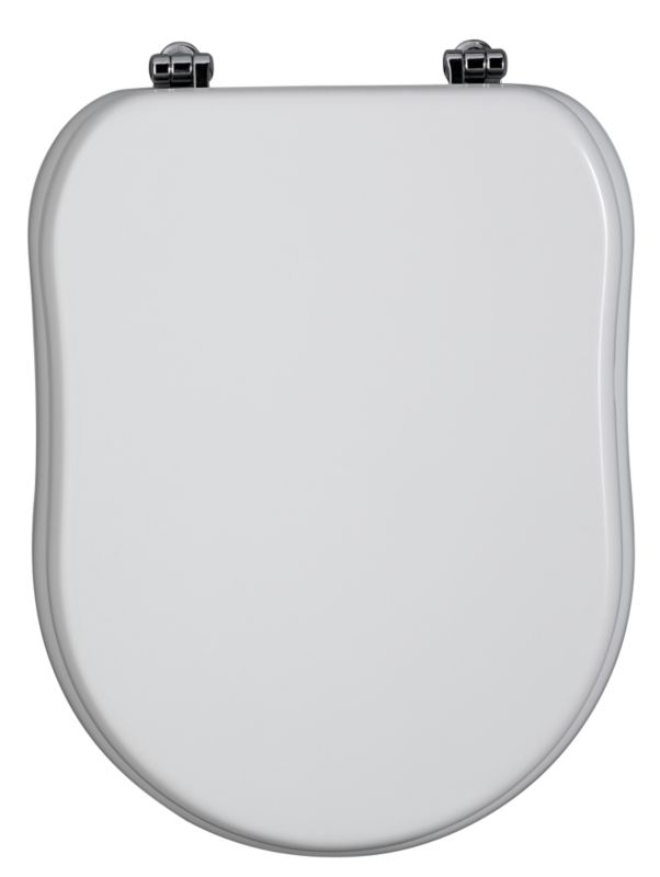 Eclectic Toilet Seat White