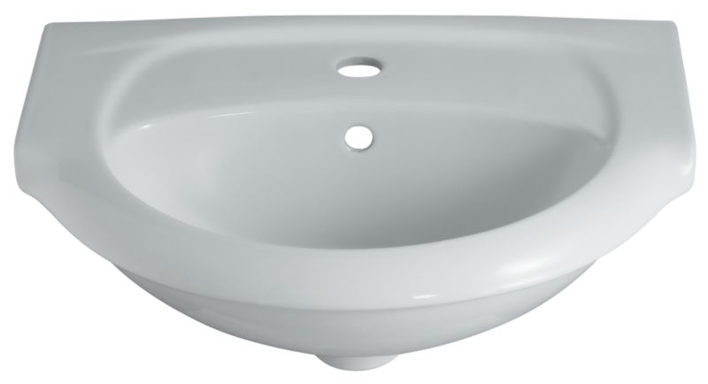 Valencia Cloakroom Basin White