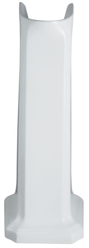 BandQ Gloucester Cloakroom Pedestal White