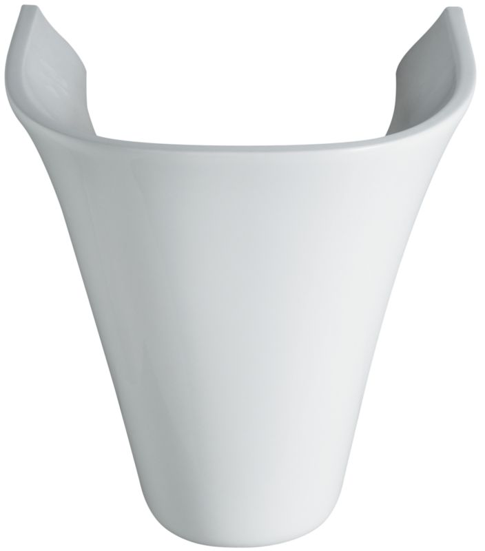 BandQ Porto Hand Rinse Semi-Pedestal White