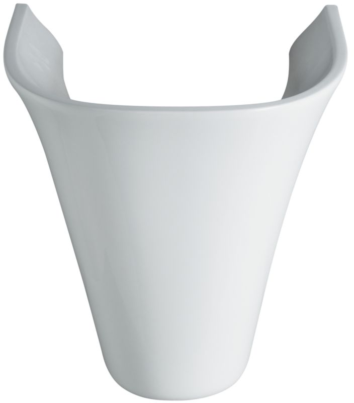 Porto Hand Rinse Semi-Pedestal White