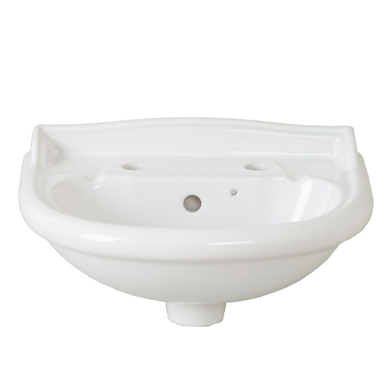 BandQ Romsey Cloakroom Basin White