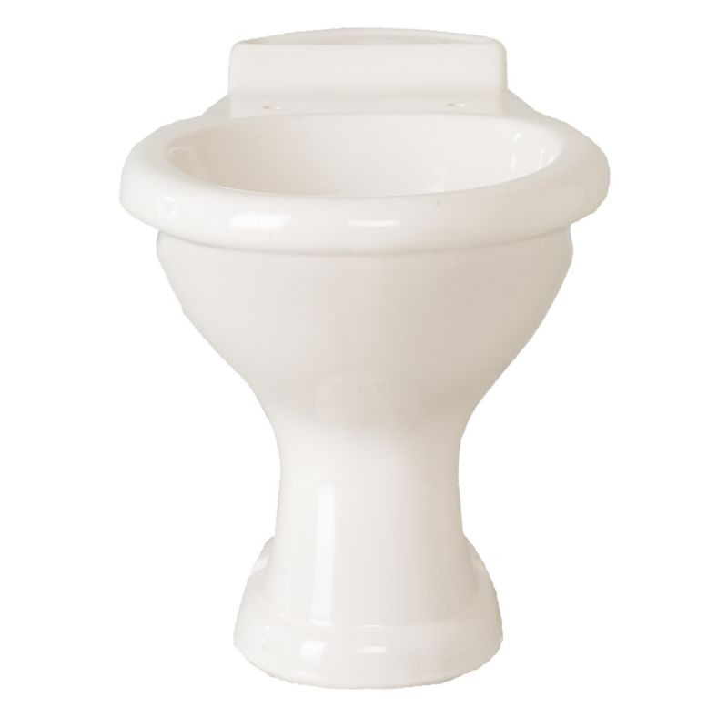 BandQ Romsey Close-Coupled Pan White