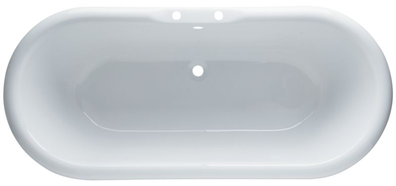 BandQ Roll Top Bath White