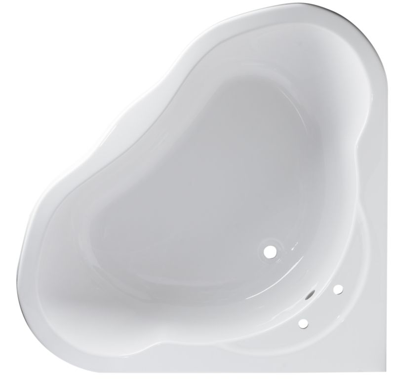 Luxury Corner Freestanding Bath White