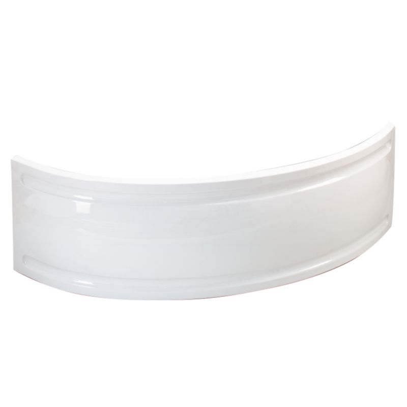 Universal Corner Bath Panel White