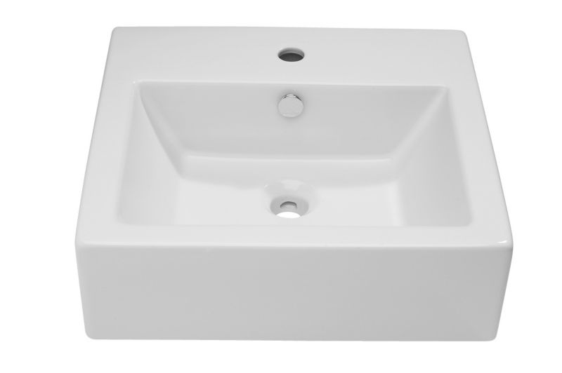BandQ Select Unwind Basin White H180 x W500 x D480mm