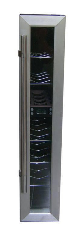 Built-Under 12 Bottle Wine Cooler FRW160UK Stainless Steel