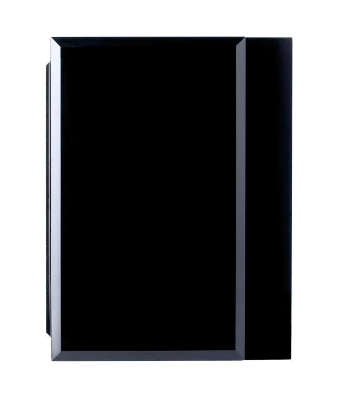 BandQ Bath End Panel (L)700mm Black