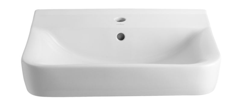 BandQ Select Deco 1 Tap Hole Basin White