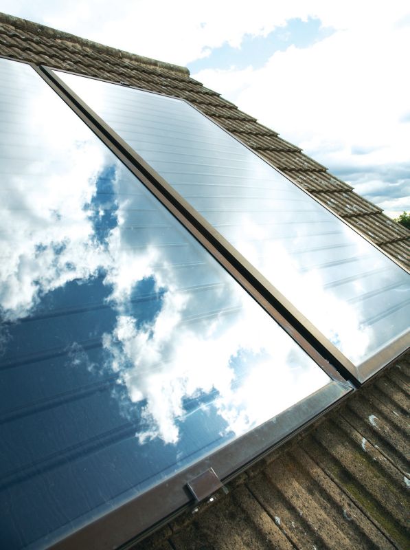 image :RM Solar One Panel Combi Konverter Kit Installed