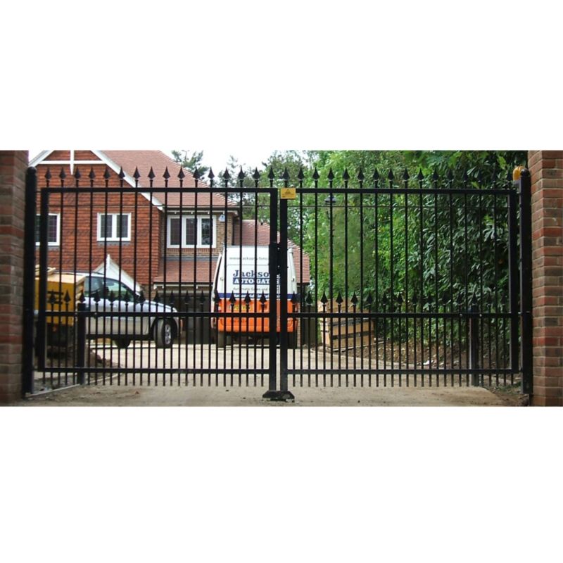 Ornamental Level Top Gate Set Black (W)3m