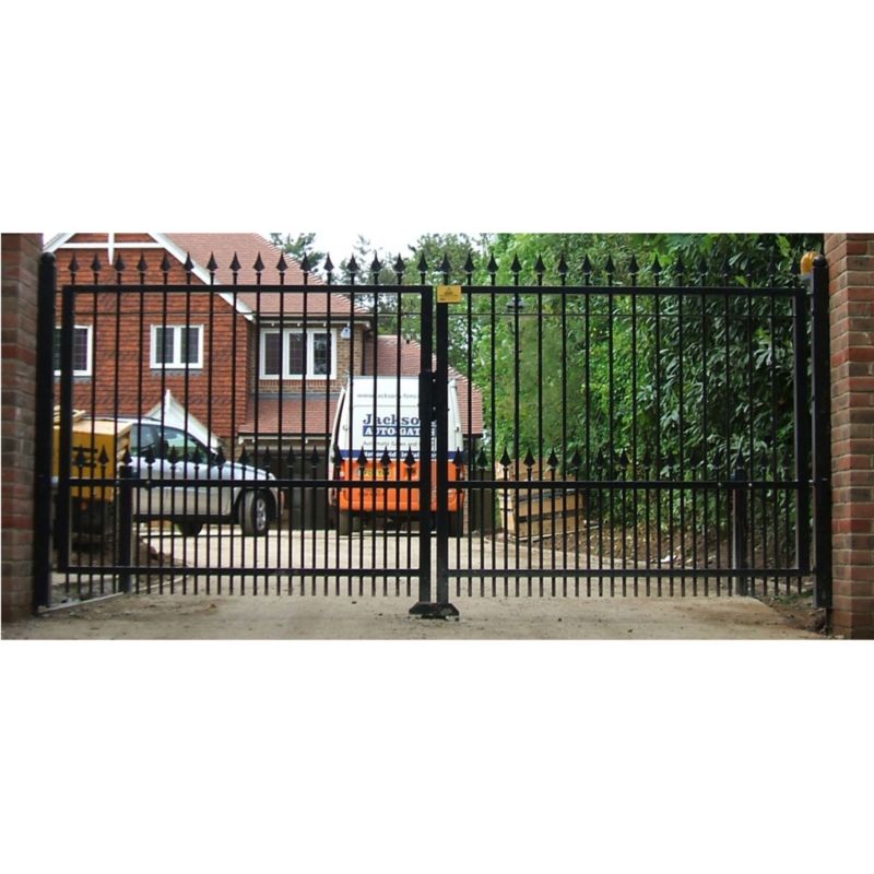 Ornamental Level Top Gate Set Black (W)3.6m