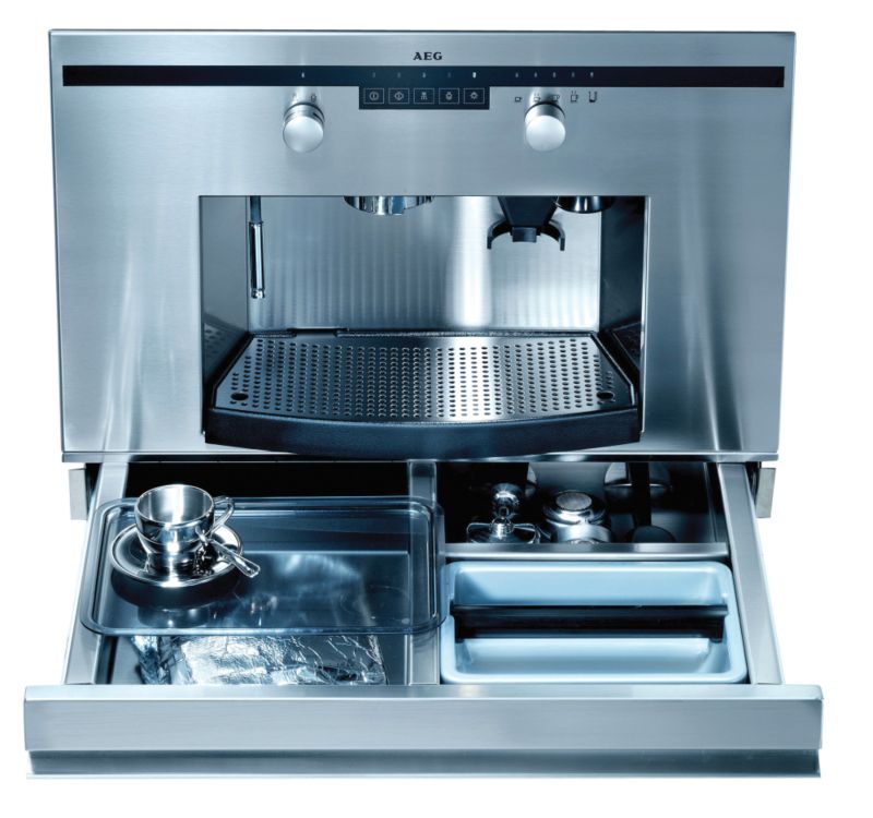 AEG Accessory Drawer For Coffee Machine Stainless Steel