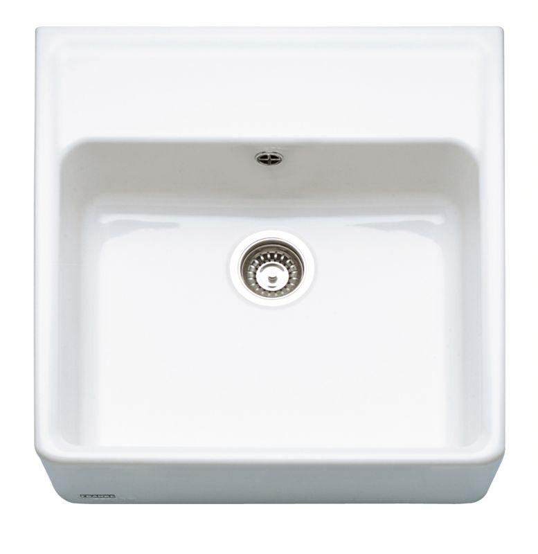 Franke Ceramic Belfast Sink Ceramic White