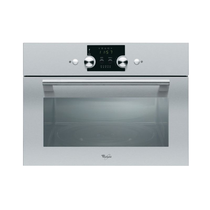 12 functions, Drop down door, Stainless steel cavity, 8 power levels, Jet defrost