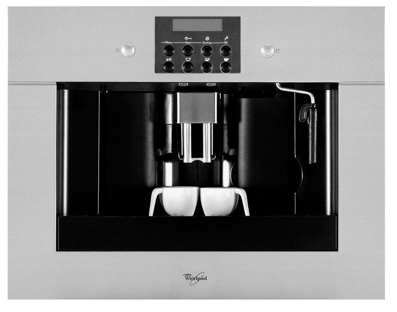 Fully automatic "bean to cup” coffee maker, Auto start, Adjustable coffee strength and temperature settings, Milk steamer, 1.8 litre water tank, Water filter