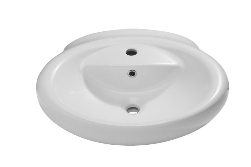BandQ Select Restful Basin White H175 x W605 x D485mm