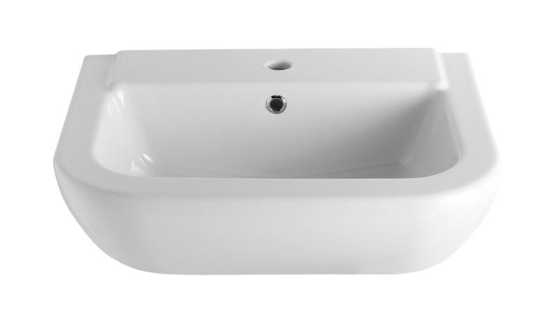 BandQ Select Verda 1 Tap Hole Basin White