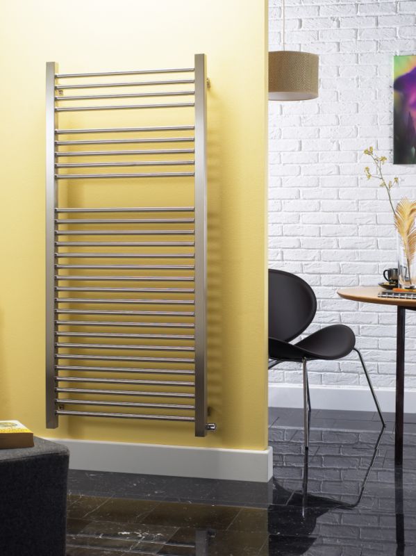 Alternative image for Accuro-Korle Centurion 150-65 Radiator Brushed Stainless Steel (H) 150 x (W) 68 x (D) 4cm
