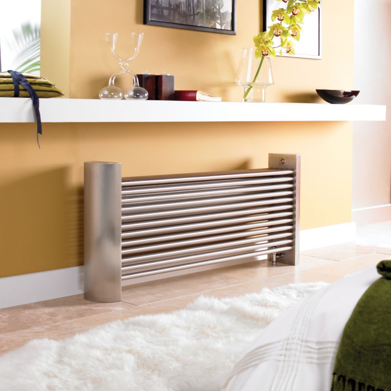 Alternative image for Accuro-Korle Mariner Q2-150 Radiator Brushed Stainless Steel (H) 60 x (W) 156 x (D) 12cm