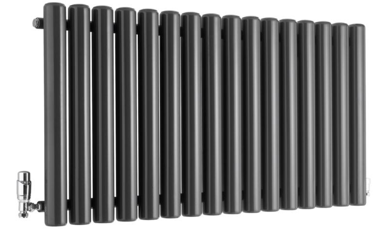 Vulkan Radiator Anthracite Grey H600 x W1185 x D116mm
