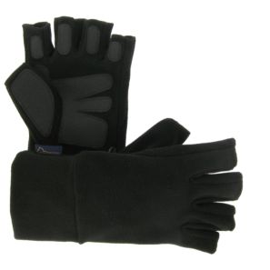 Fingerless Fleece Gloves