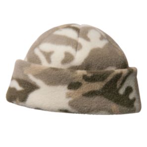 Boy's Printed Camouflage Fleece Hat