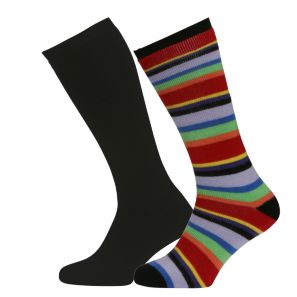 Alpine Random Stripe Ski Socks